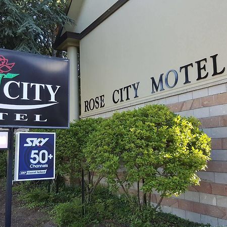 Rose City Motel Palmerston North Buitenkant foto