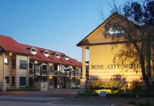 Rose City Motel Palmerston North Buitenkant foto