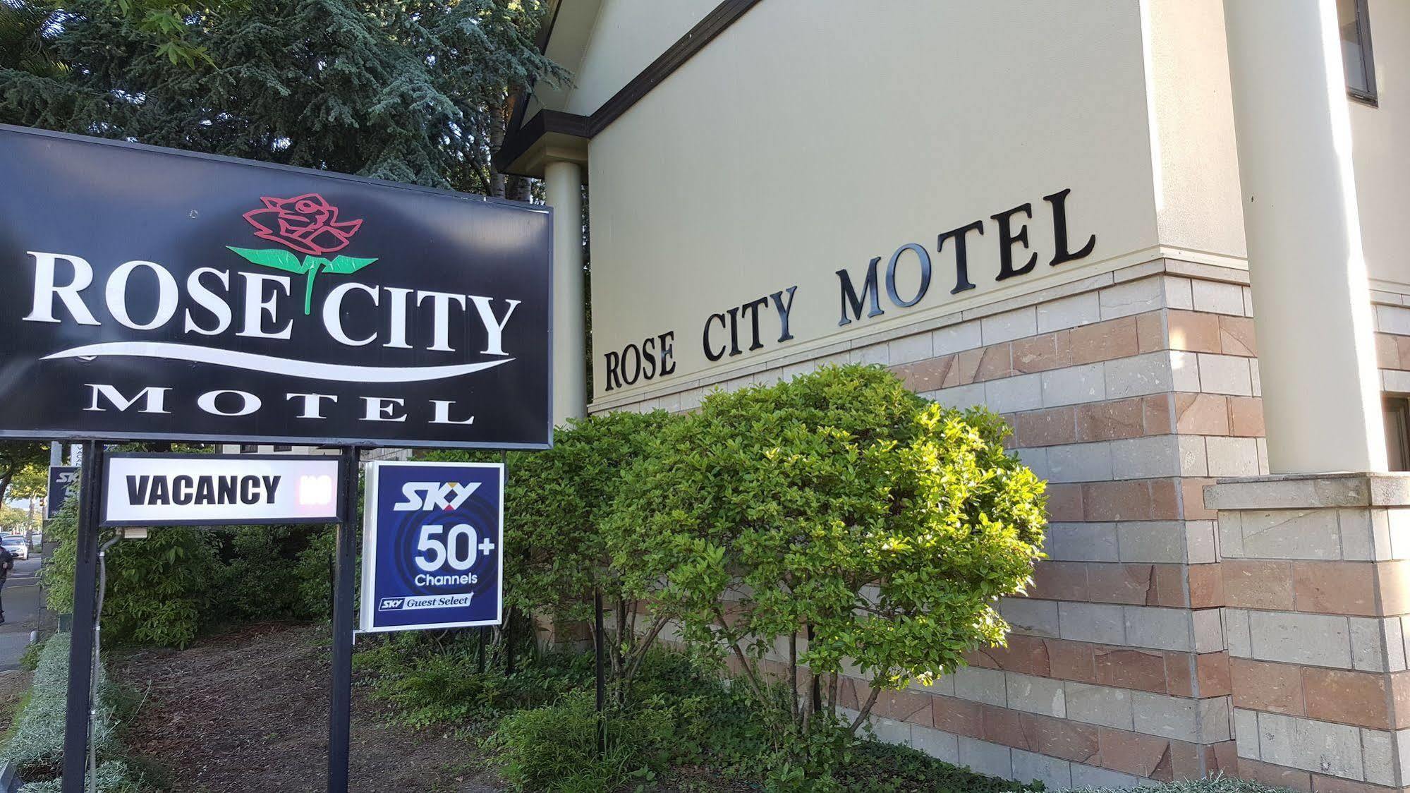 Rose City Motel Palmerston North Buitenkant foto